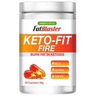 Naturopathica FatBlaster Keto Fit Fire Fatburner 60 Capsules