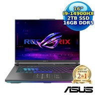 【電競舒壓好禮送】ASUS ROG Strix G16 G614JIR-0043G14900HX-NBL 16吋電競筆電(i9-14900HX/16G/2TB PCIe/RTX 4070/16/W11)