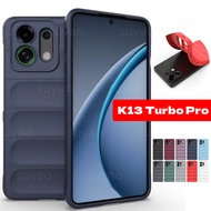For Oppo K13 Turbo Pro 2026 Phone Case Square Fashion Casing K13Turbo K13TurboPro TPU Silicone Camer