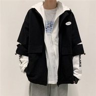 Men's Spring Jacket - Stylish Streetwear | Trendy Two-Piece Outfit