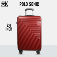 Koper 24 inch Polo Geneva 1037 Ukuran Bagasi - Tas Travel - Tas koper - koper fiber hardcase - koper