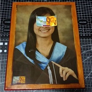 PHOTO WOOD LAMINATION OAK COLOR ORDINARY.