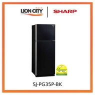 Sharp SJ-PG35P-BK 364L 2 Doors Refrigerator With J-Tech Invertor