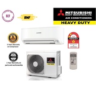 [DELIVERY KLANG VALLEY ONLY] MITSUBISHI HEAVY INDUSTRIES AIR CONDITIONER HEAVY DUTY 1.5HP SRK12CR-S4