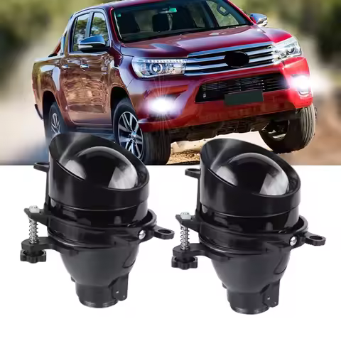 3Inch HID Fog Light Projector Lens Bi-Xenon Foglight for Toyota Yaris Hilux Solara Land Cruiser Prad