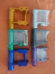 ENGINE MOUNTING MIO +5CM SHIJIRO RACING pemundur rangka mesin mio