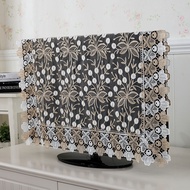 LdgWUQAEuropean-Style Lace TV Cover Cloth Embroidery55Inch TV Dust Cloth Household Simple TV Cover HANN