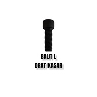 BAUT L M12X40 BAJA FULL DRAT (KASAR)