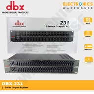DBX 231 2-Series Graphic Equalizer, Dual Channel 31-Band Equalizer