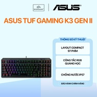 Genuine ASUS TUF Gaming K3 Gen II Keyboard 90MP0390-BKUA01