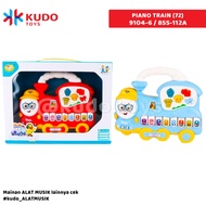 Kudo Toys - Children's Toy PIANO TRAIN (72) 9104-6 / 855-112A