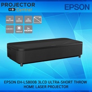 EPSON EH-LS800B 3LCD ULTRA-SHORT THROW HOME LASER PROJECTOR