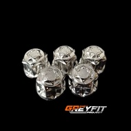 Stainless steel nut salaya m10 & m12