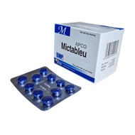 APCO Mictableu pills (Box of 100 pills) Supports heat clearing and diuretic for people with urinary 