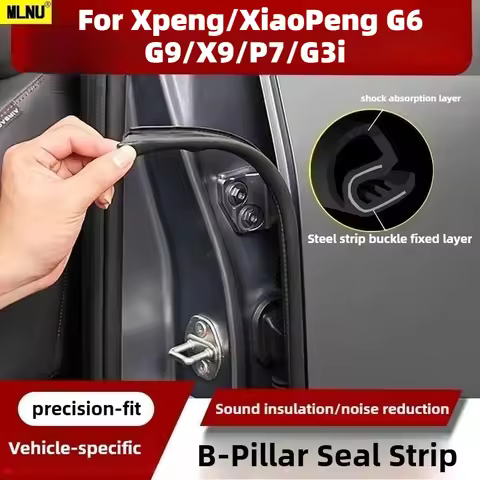 For Xpeng/XiaoPeng G6/G9/X9/P7/G3i Car Door Seal Strip Accessorie 2026/2025,Heat Insulation&Noise Re