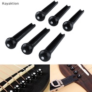 Kayaktion Set 6pcs Black Ebony Bridge Pins with Shell Dots for Acoustic Guitar Quality
6pcs Ebony Bridge Pins Black For Acoustic Guitar Accessories Quality Replacement
N/A
N/A
