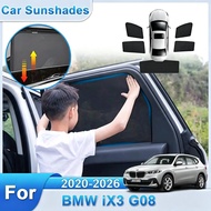 [High Quality] Mesh Visor For BMW iX3 G08 2020‑2026 Shade Magnetic Auto Accessories