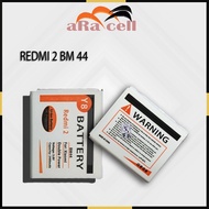 [ ARA CELL ] BATERAI BATRE BATERE BATTERY Y8 XIAOMI REDMI 2 BM 44 KWALITAS BAGUS DAN BERGARANSI