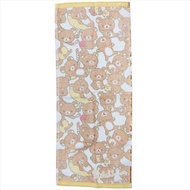日本進口 - Rilakkuma 鬆弛熊 毛巾 34 x 80cm - 滿版款(平行進口)