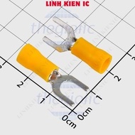 [20 Pieces]- SV3.5-6 Cos Y-shaped Head With Wire Cover 2,63-4.6mm2 M6 Screws Yellow Linhkien IC