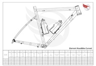 Promo Sepeda Balap RoadBike Element Curved Camp Carbon Fork RD Shimano