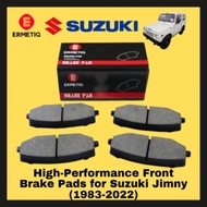 ERMETIQ Front Ceramic Brake Pads (55110-80000) for Suzuki Jimny (1983-2022) | FB