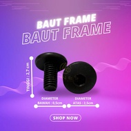 Inline SKATE WHEEL SHOE FRAME BOLT