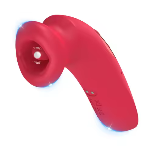 G Spot Vibrator For Woman Tongue Vibrating and Sucking Modes Massager Clitoral Nipple Anal Stimulato