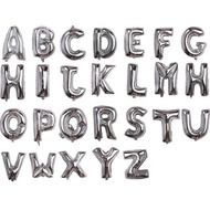 MS.PARTY SILVER LETTERS 40 SILVER MOTIF BALLOON/ BALLOON/
