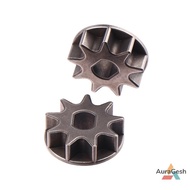 [AuraGesh] 1/5Pcs 6-Inch Electric Chainsaw, 8-Inch  Saw, 9-Tooth Gear With 8*10 Inner Hole For Enhan