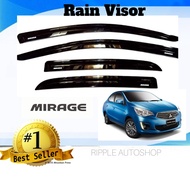 Mitsubishi Mirage G4 Rain Visor Window Guard Injection Type