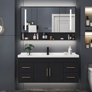 【SG Sellers】Bathroom Mirror Vanity Cabinet Bathroom Cabinet Mirror Cabinet Bathroom Mirror Cabinet Toilet Cabinet Basin Cabinet