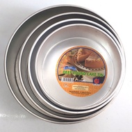 Persediaan dapur.J/X Cake Mould Round Tin Tray / Loyang Kek Tinggi 3" Bulat Acuan Kek 4 / 5 / 6 / 7 / 8 / 9 / 10