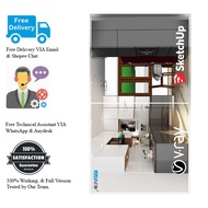 Create Kitchen for Beginners Using Sketchup & Vray Next Tutorial