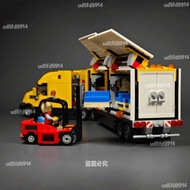 Affordable Shipment~Compatible with Yule~High City Series 60440 Yellow Transporter Car Accumulation~