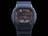GW-M5610U-2 灰藍 紅圈 太陽能電波復刻系列  正方跳字  G-SHOCK Hong Kong 香港特約店 CASIO G-SHOCK BABY-G。正品正貨有保養 gwm5610 gwm5