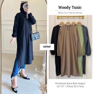 WOODY TUNIK. Bahan:Premium Koas Knit Import. LD.115-130 PJ.115.