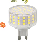 KEATHS G9 LED Bulb, Plastic Cool White G9 Light Bulb,  Compact LED Light Source Flicker Free LED Lam