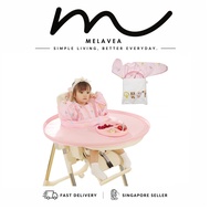 BLW Bib and Tray Waterproof Weaning Bib Baby Chair Cover (Blw YXX 318)