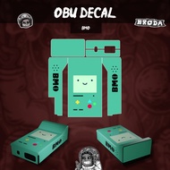OBU Sticker Waterproof "BMO"