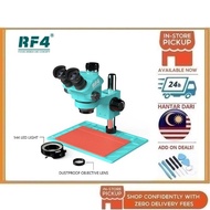 BSS RF4 RF-7050-PO4 7-50X Trinocular Synchronous Microscope with LED Lights
