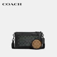 COACH กระเป๋าสะพายข้างรุ่น Holden Crossbody In Signature Canvas สีหลากสี C5598 QBPHT