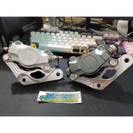 JK Moto - CALIPER + BRACKET 81 racing part 8.1 MIO SPORTY FRONT DISC DISC DIS 220 mm 2 PISTON 2P
