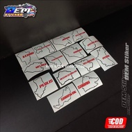 Malaysian Country Sticker Reflective Material