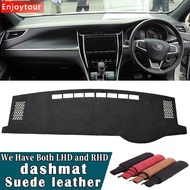 Suede Leather Dashmat Dashboard Cover for Toyota Harrier XU60 G3 2013 2014 2015 2018 2019