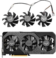 75MM 7Pin FD8015U12D GTX1660 RX5700 RX5700XT for ASUS GTX 1660Ti 1660super RX 5700 XT TUF X3 OC Grap