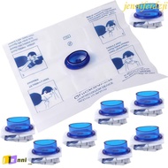 JENNIFERDZJI CPR Face Shield, Mouth to Mouth Breathing Respirator Disposable CPR Mask, Quick Saver P