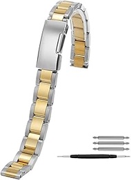 Stainless Steel Metal Watchband Women Small Watch Strap Bracelet Accessories 10m 12mm 14mm 16mm For DW For Casio For Fossil