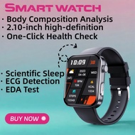 Smart health watch ECG monitoring EDA testing Physical examination test Blood oxygen scientific slee