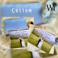 CUSTOM Aesthetic Photo Guest Book Custom Photo Guest Book Wedding Guest Book Custom Custom Wedding G